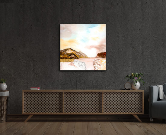 Papírnyomat - 70x70 cm - Szentek földjén I.